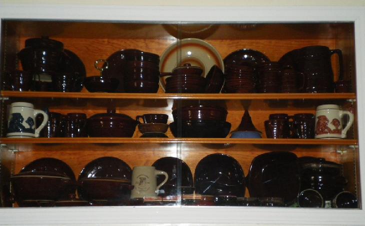 My Mar-crest / Western Stoneware collection, Marcrest, daisy and dot, warm Colorado brown, pastel Mar-crest, Ovenproof Stoneware